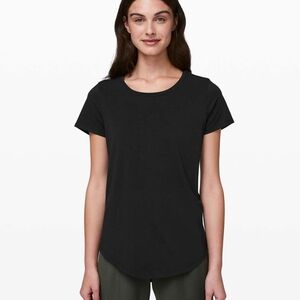 Lululemon Love Crew Black Women's T-shirt Size S/Small